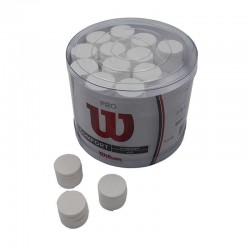 Ud. Tarro 60 Overgrips Wilson Blanco Pro