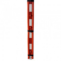 Protección Juego 2 Postes Portería De Fútbol Sala 80x80 mm Estanco